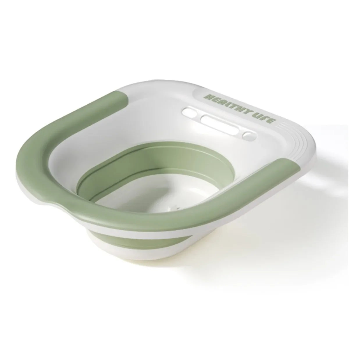 Folding Toilet Sitz Bath Athtubs Flusher with Suction Cup Durable Basin Pregnant Postpartum Women Private Hemorrhoids Flushing SilhouElle