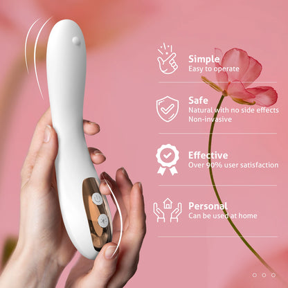 Vaginal Vibrator Wireless Vaginal Massager Red Light Therapy Device for Vaginitis Female Sex Wand Vaginal Tightening Device SilhouElle