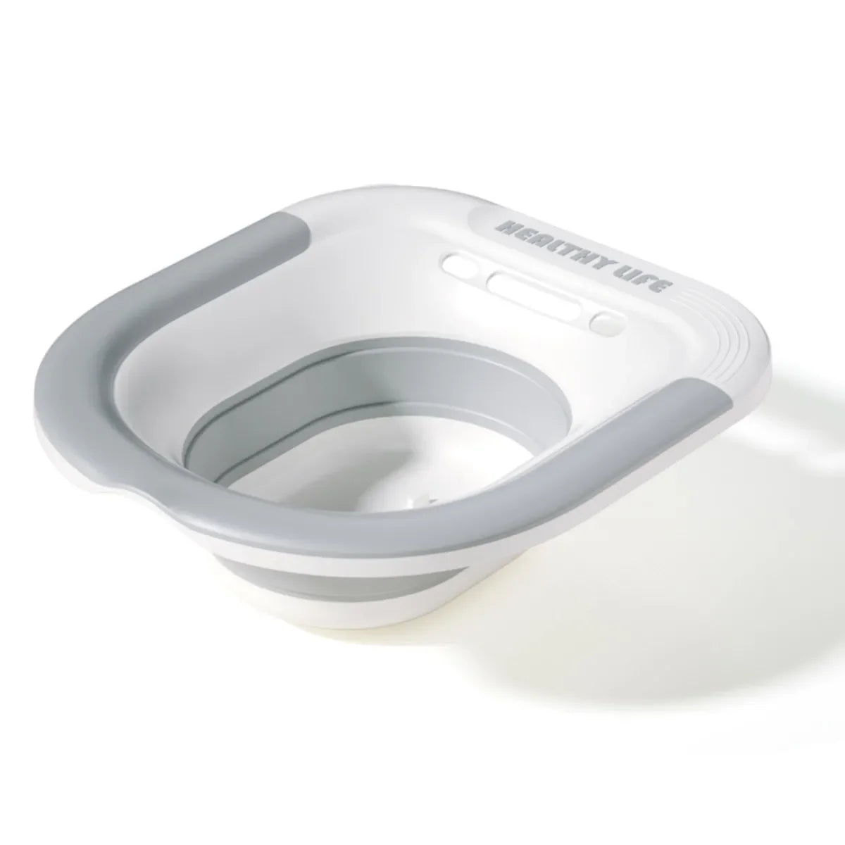Folding Toilet Sitz Bath Athtubs Flusher with Suction Cup Durable Basin Pregnant Postpartum Women Private Hemorrhoids Flushing SilhouElle